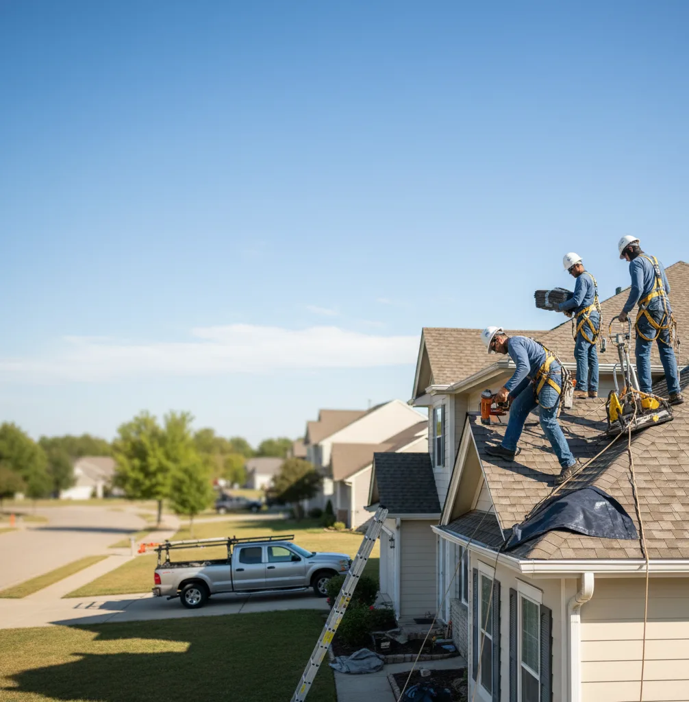 Roof Leak Repair in Dike, TX